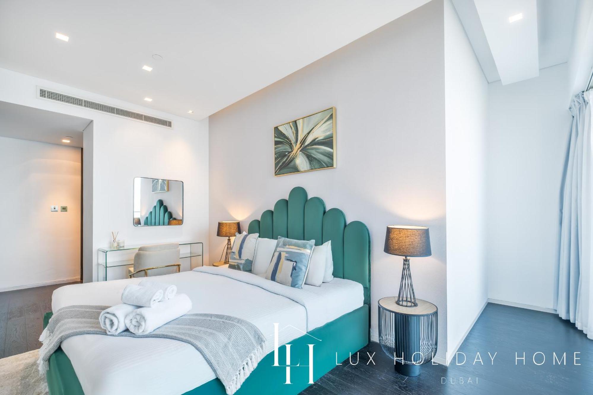 Lux - Lavish Suite With Full Palm Jumeirah View 1 Dubái Exterior foto