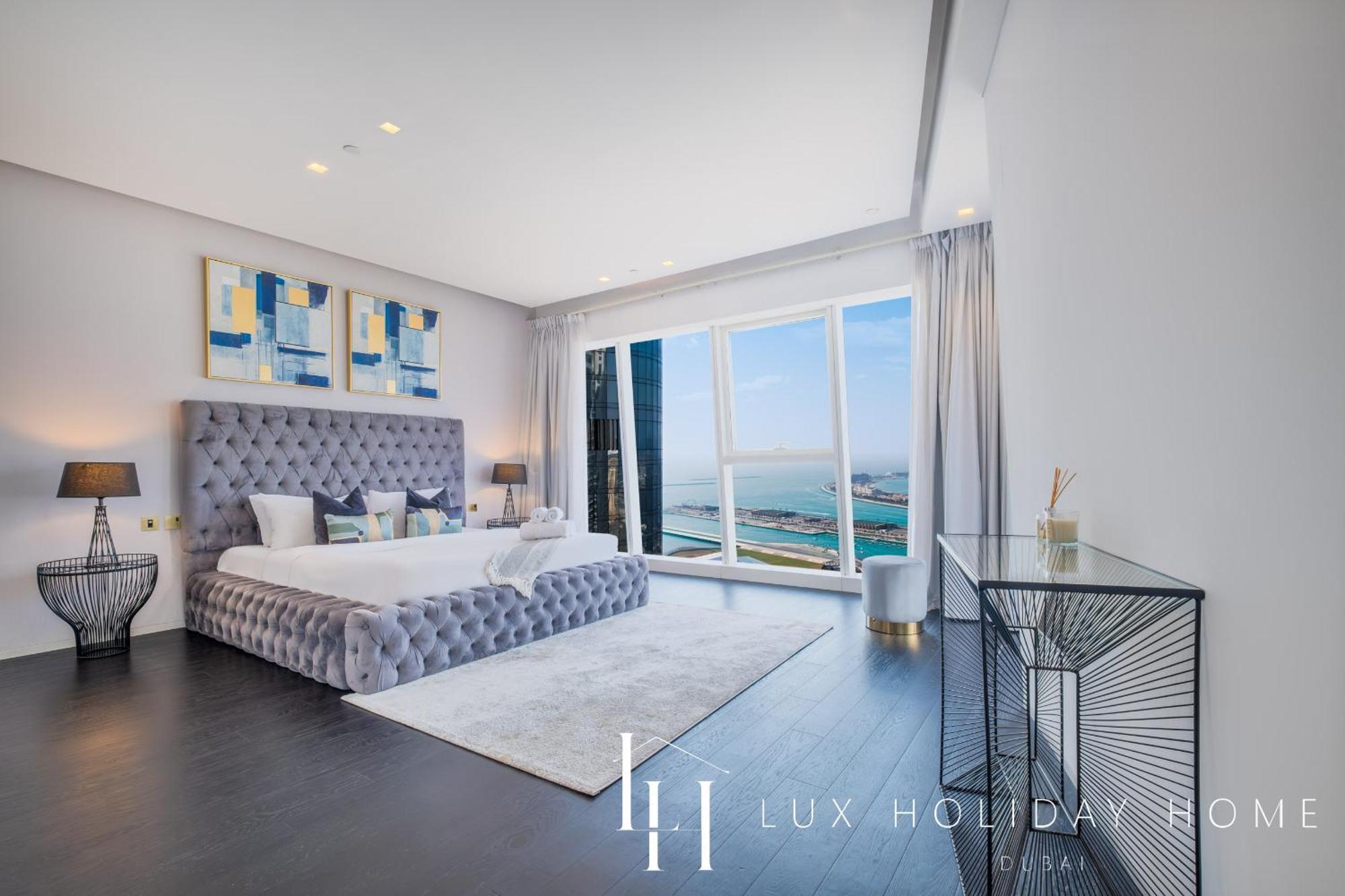 Lux - Lavish Suite With Full Palm Jumeirah View 1 Dubái Exterior foto